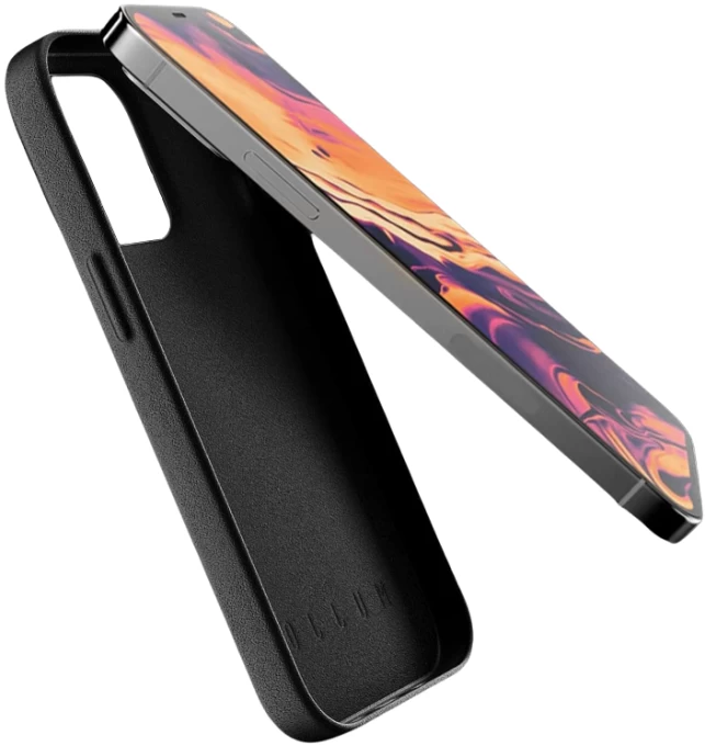 Чехол MUJJO для iPhone 12 | 12 Pro Full Leather Wallet Black (MUJJO-CL-008-BK) - 1