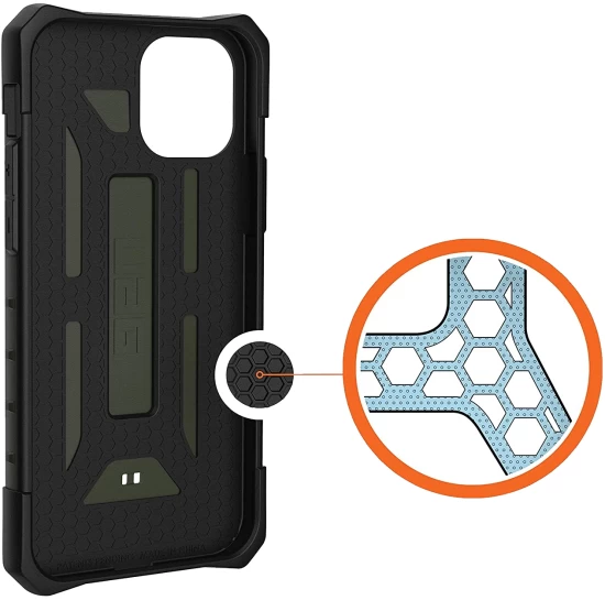 Чехол UAG Pathfinder Rust/Black для iPhone 6 Plus/6S Plus/7 Plus/8 Plus (IPH8/7PLS-A-RC) - 3