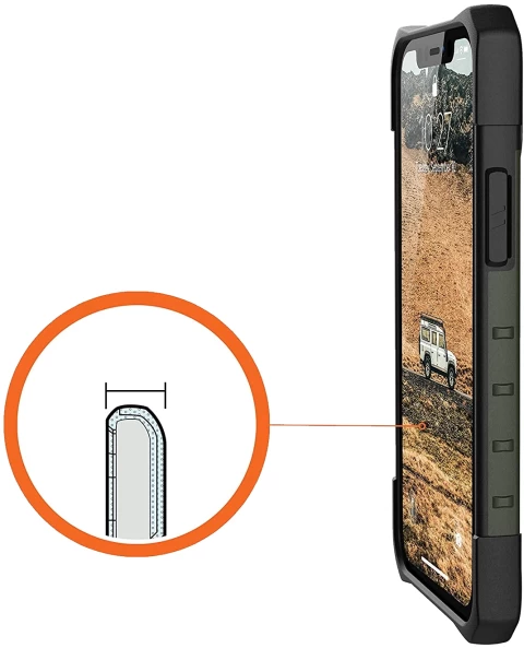 Чехол UAG Pathfinder Rust/Black для iPhone 6 Plus/6S Plus/7 Plus/8 Plus (IPH8/7PLS-A-RC) - 2