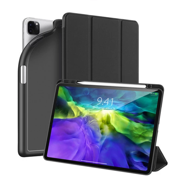 Чехол Dux Ducis Osom Smart Sleep для iPad Pro 11 2021 Black (6934913050255) - 1