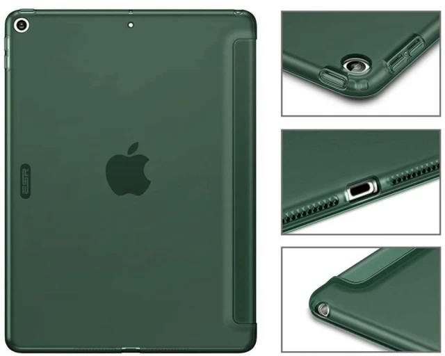 Чехол ESR Rebound Slim для iPad 10.2 2021 | 2020 | 2019 Forest Green (19878) - 1