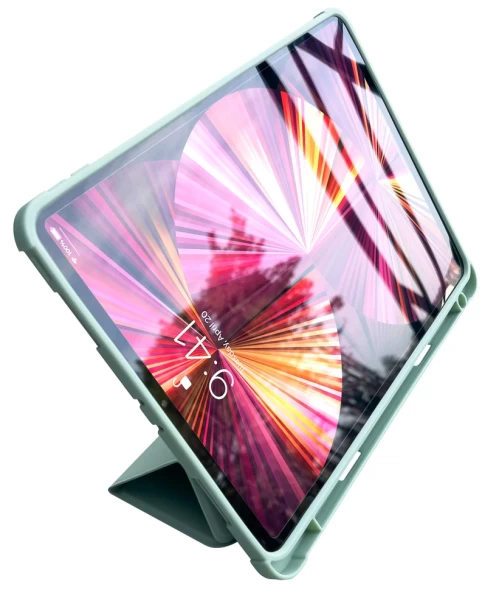 Чехол HRT Stand Tablet Smart Cover для iPad mini 5 Blue (9145576224526) - 2