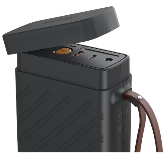 Автомобільний пусковий пристрій Baseus Reboost Jump Starter with Portable Energy Storage Power Supply Dark Gray (CRJS02-A0G) - 2
