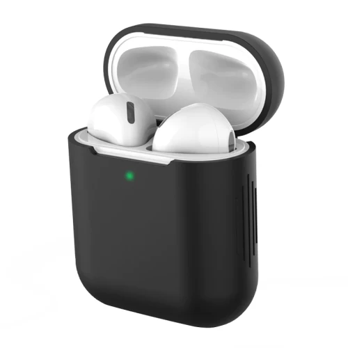 Чехол для наушников Upex для Apple AirPods Silicone Case Black (UP78290) - 2