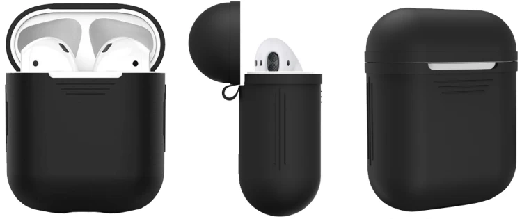 Чохол для навушників Upex для Apple AirPods Silicone Case White (UP78292) - 1