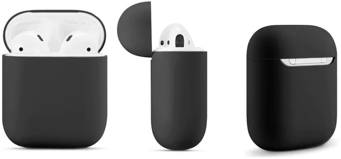 Чохол для навушників Upex для Apple AirPods Slim Series Red (UP78502) - 1