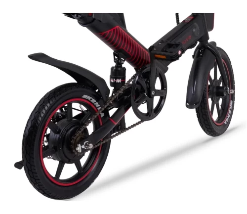 Електровелосипед Proove Model Sportage Black/Red - 3