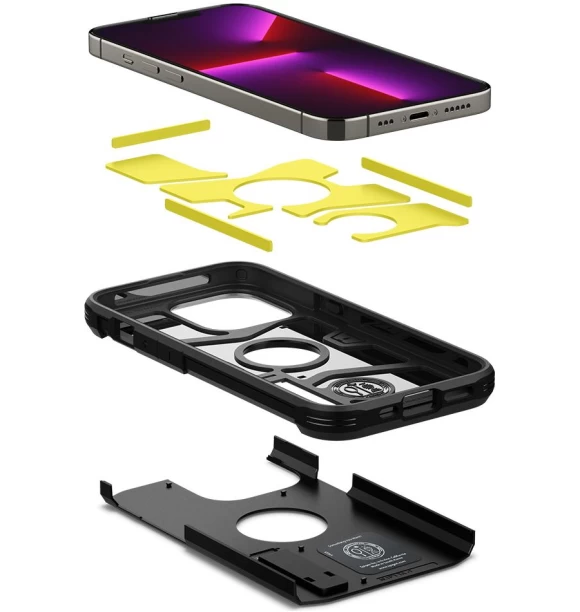 Чехол Spigen для iPhone 12 Pro Max Tough Armor Metal Slate (ACS02295) - 2