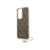 Чехол Guess 4G Charms Collection для Samsung Galaxy S21 Ultra G998 Brown (GUHCS21LGF4GBR)