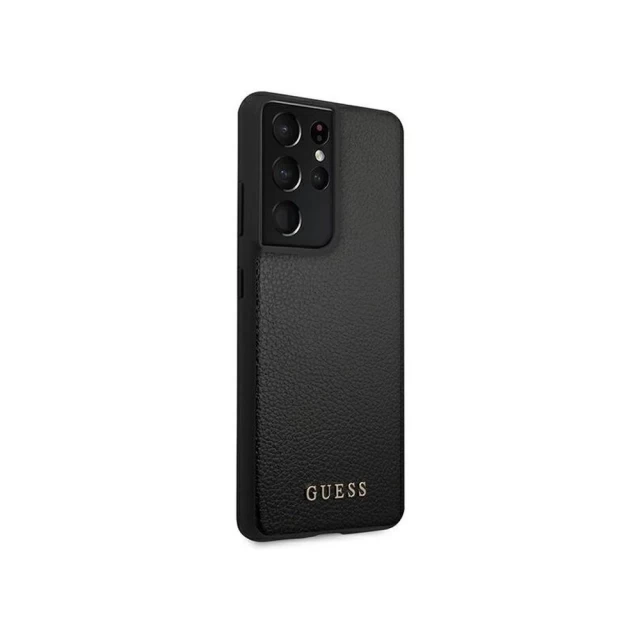 Чехол Guess Iridescent для Samsung Galaxy S21 Ultra G998 Black (GUHCS21LIGLBK)