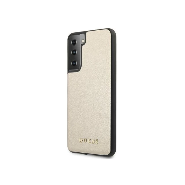 Чехол Guess Iridescent для Samsung Galaxy S21 Plus G996 Gold (GUHCS21MIGLGO)