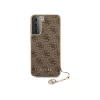 Чохол Guess 4G Charms Collection для Samsung Galaxy S21 G991 Brown (GUHCS21SGF4GBR)