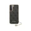 Чохол Guess 4G Charms Collection для Samsung Galaxy S21 G991 Grey (GUHCS21SGF4GGR)