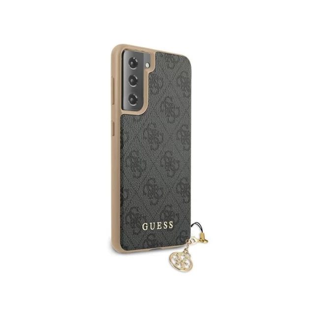 Чохол Guess 4G Charms Collection для Samsung Galaxy S21 G991 Grey (GUHCS21SGF4GGR)