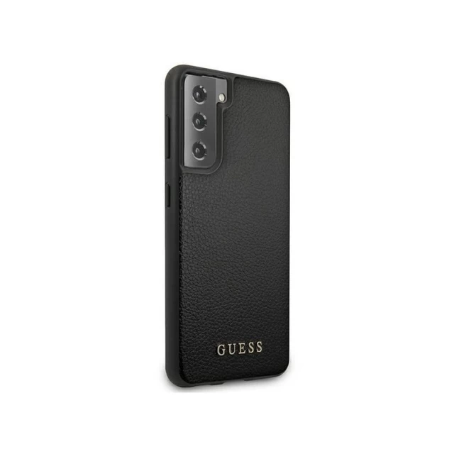 Чехол Guess Iridescent для Samsung Galaxy S21 G991 Black (GUHCS21SIGLBK)