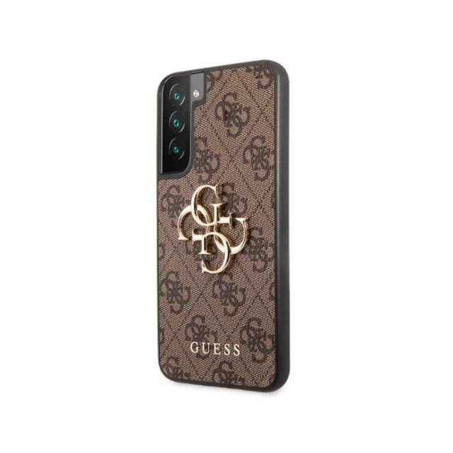 Чохол Guess 4G Big Metal Logo для Samsung Galaxy S23 Plus S916 Brown (GUHCS23M4GMGBR)