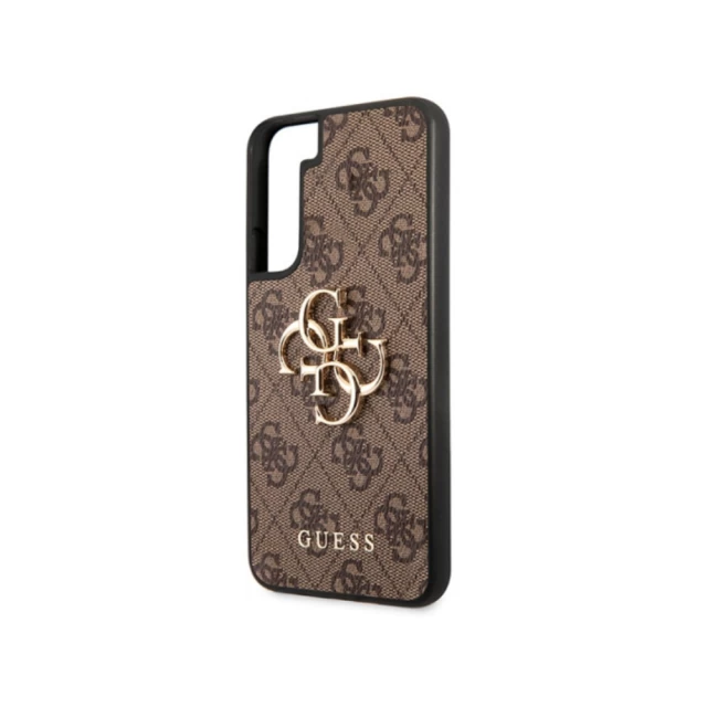 Чохол Guess 4G Big Metal Logo для Samsung Galaxy S23 Plus S916 Brown (GUHCS23M4GMGBR)