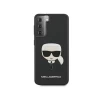 Чохол Karl Lagerfeld Saffiano Ikonik Karl`s Head для Samsung Galaxy S21 Plus G996 Black (KLHCS21MSAKHBK)