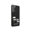 Чохол Karl Lagerfeld Ikonik Karl and Choupette для Samsung Galaxy S21 G991 Black (KLHCS21SPCUSKCBK)