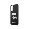 Чехол Karl Lagerfeld Saffiano Ikonik Karl`s Head для Samsung Galaxy S21 G991 Black (KLHCS21SSAKHBK)