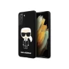 Чохол Karl Lagerfeld Silicone Iconic для Samsung Galaxy S21 G991 Black (KLHCS21SSLFKBK)