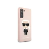 Чехол Karl Lagerfeld Silicone Iconic для Samsung Galaxy S21 G991 Pink (KLHCS21SSLFKPI)