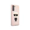 Чохол Karl Lagerfeld Silicone Iconic для Samsung Galaxy S21 G991 Pink (KLHCS21SSLFKPI)