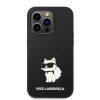 Чохол Karl Lagerfeld Silicone Choupette для iPhone 14 Pro Black (KLHCP14LSNCHBCK)