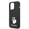 Чехол Karl Lagerfeld Silicone Choupette для iPhone 14 Pro Black (KLHCP14LSNCHBCK)