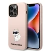 Чехол Karl Lagerfeld Silicone Choupette для iPhone 14 Pro Pink (KLHCP14LSNCHBCP)