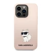 Чехол Karl Lagerfeld Silicone Choupette для iPhone 14 Pro Pink (KLHCP14LSNCHBCP)