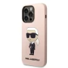 Чохол Karl Lagerfeld Silicone Ikonik для iPhone 14 Pro Pink (KLHCP14LSNIKBCP)