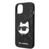 Чохол Karl Lagerfeld Glitter Choupette Patch для iPhone 14 Plus Black (KLHCP14MG2CPK)