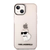 Чехол Karl Lagerfeld Ikonik Choupette для iPhone 14 Plus Pink (KLHCP14MHNCHTCP)