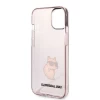 Чехол Karl Lagerfeld Ikonik Choupette для iPhone 14 Plus Pink (KLHCP14MHNCHTCP)