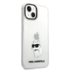 Чехол Karl Lagerfeld Ikonik Choupette для iPhone 14 Plus Transparent (KLHCP14MHNCHTCT)