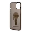 Чехол Karl Lagerfeld Ikonik Karl Lagerfeld для iPhone 14 Plus Black (KLHCP14MHNIKTCK)