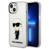 Чохол Karl Lagerfeld Ikonik Karl Lagerfeld для iPhone 14 Plus Transparent (KLHCP14MHNIKTCT)