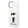 Чохол Karl Lagerfeld Ikonik Karl Lagerfeld для iPhone 14 Plus Transparent (KLHCP14MHNIKTCT)