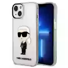 Чехол Karl Lagerfeld Ikonik Karl Lagerfeld для iPhone 14 Plus Transparent (KLHCP14MHNIKTCT)