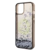 Чохол Karl Lagerfeld Liquid Glitter RSG для iPhone 14 Plus Black (KLHCP14MLCRSGRK)