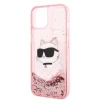 Чехол Karl Lagerfeld Glitter Choupette Head для iPhone 14 Plus Pink (KLHCP14MLNCHCP)