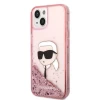 Чохол Karl Lagerfeld Glitter Karl Head для iPhone 14 Plus Pink (KLHCP14MLNKHCP)