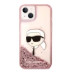 Чехол Karl Lagerfeld Glitter Karl Head для iPhone 14 Plus Pink (KLHCP14MLNKHCP)