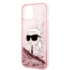 Чохол Karl Lagerfeld Glitter Karl Head для iPhone 14 Plus Pink (KLHCP14MLNKHCP)