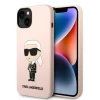 Чехол Karl Lagerfeld Silicone Ikonik для iPhone 14 Plus Pink (KLHCP14MSNIKBCP)