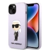 Чохол Karl Lagerfeld Silicone Ikonik для iPhone 14 Plus Purple (KLHCP14MSNIKBCU)