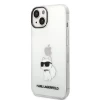 Чохол Karl Lagerfeld Ikonik Choupette для iPhone 14 Transparent (KLHCP14SHNCHTCT)