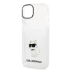 Чехол Karl Lagerfeld Ikonik Choupette для iPhone 14 Transparent (KLHCP14SHNCHTCT)