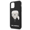 Чехол Karl Lagerfeld Iconik Embossed & Glitter для iPhone 11 Black (KLHCN61GLBK)